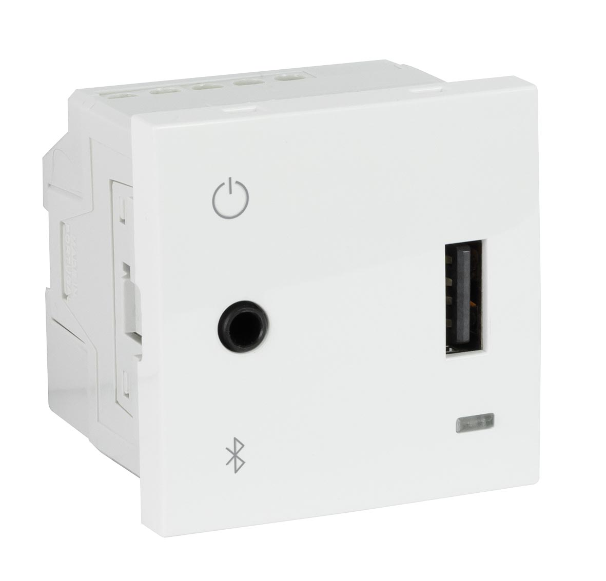 Central con USB, Bluetooth y Jack 3,5 mm 12 V - 2 Módulos