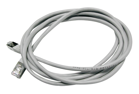 Patch Cord of 4 Pairs FTP Cable Cat. 6 and 2 RJ45 Male Plugs (0,5m length)