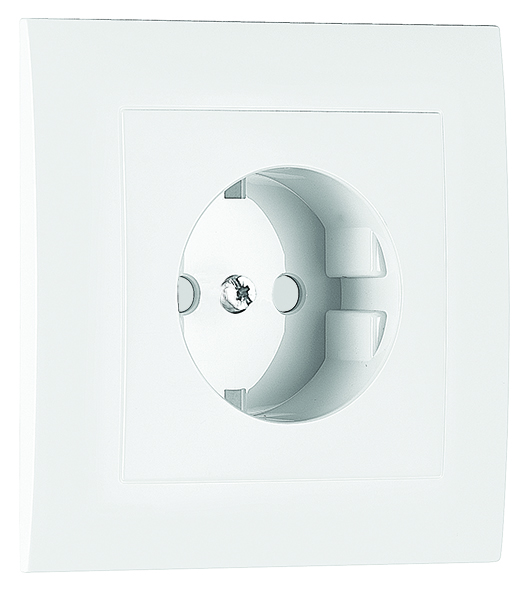 Marco Monobloc con Protección para Base Schuko