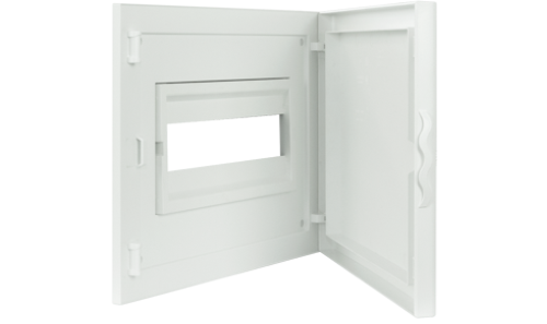 Interior y Puerta para Cuadro de Empotrar - 12 MÓDULOS (1×12)