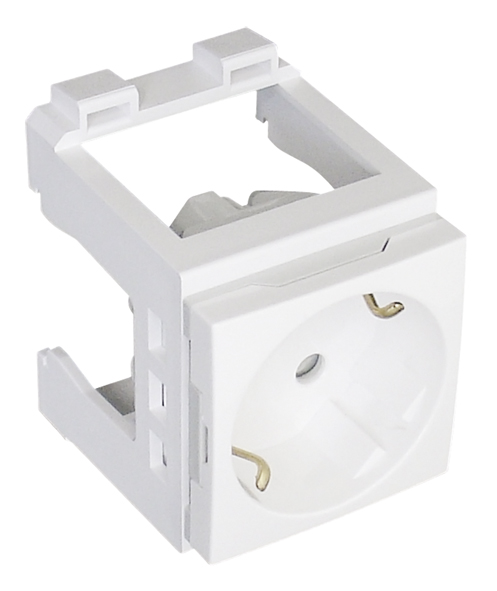 Tomada Schuko com Obturador